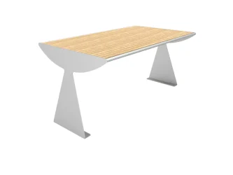 Centrál veľký stôl k 3 miestnej lavici