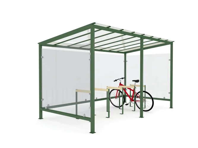 Kryté stojany na bicykle