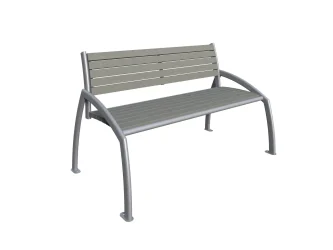 Madrid 2 miestna lavica s podrúčkami a operadlom