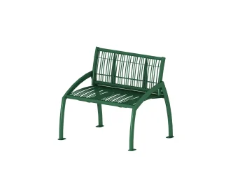 Madrid 1 miestna mrežovaná lavica