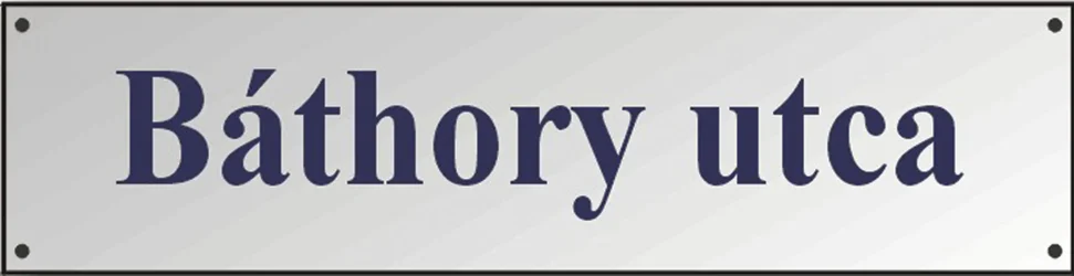 Tabuľa s názvom ulice