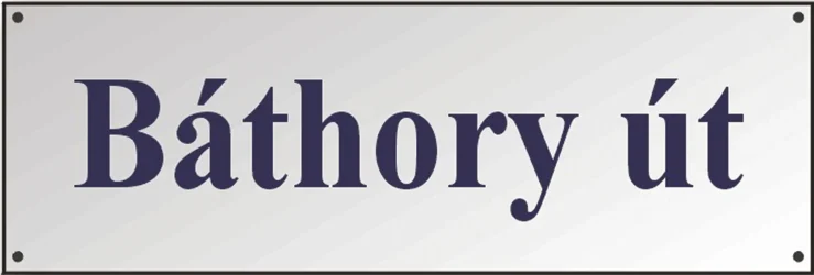 Tabuľa s názvom ulice