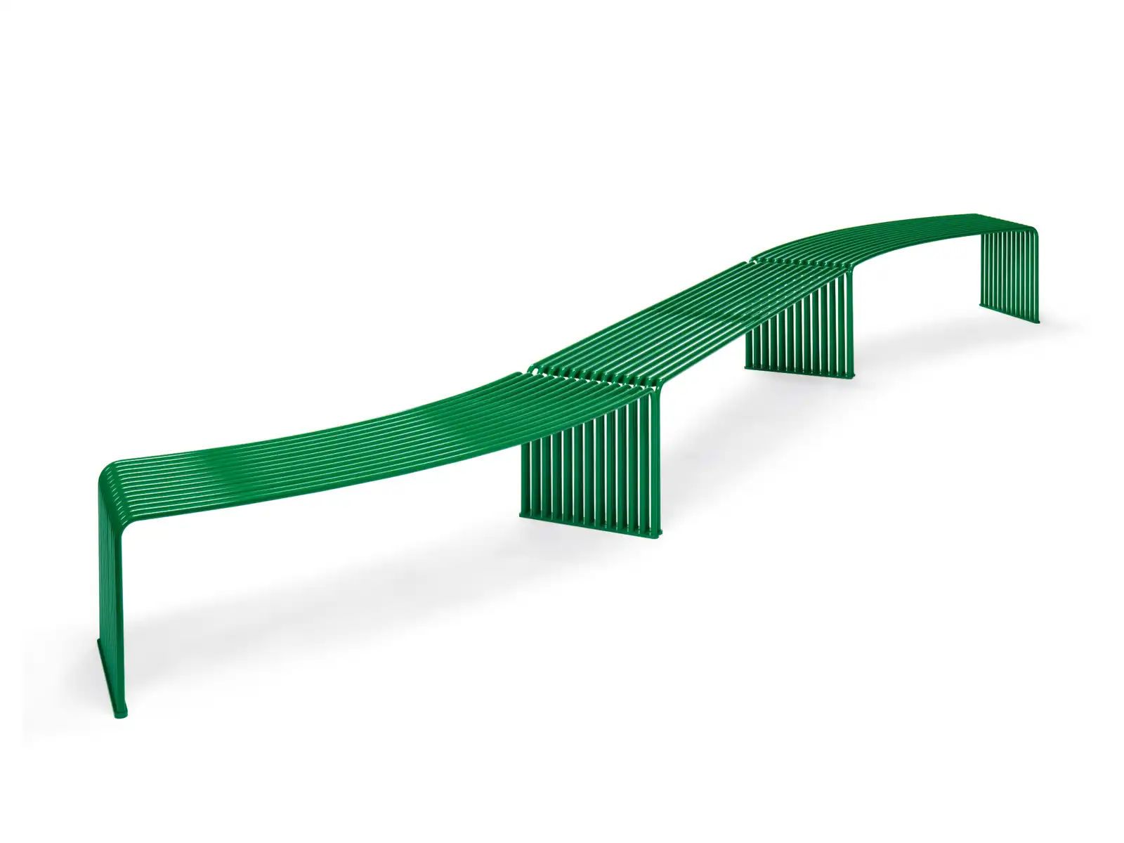 Robusto zaoblená lavica