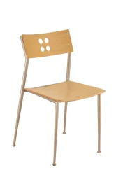 Stolička z oceľovej konštrukcie