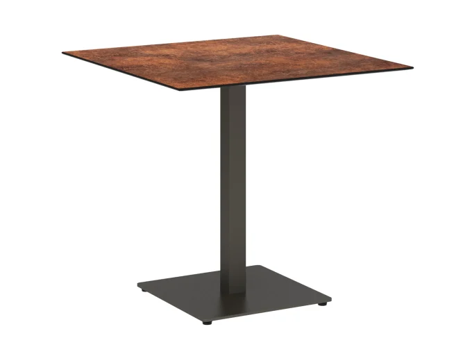 80x80 cm, 76 cm výška, kompaktná doska