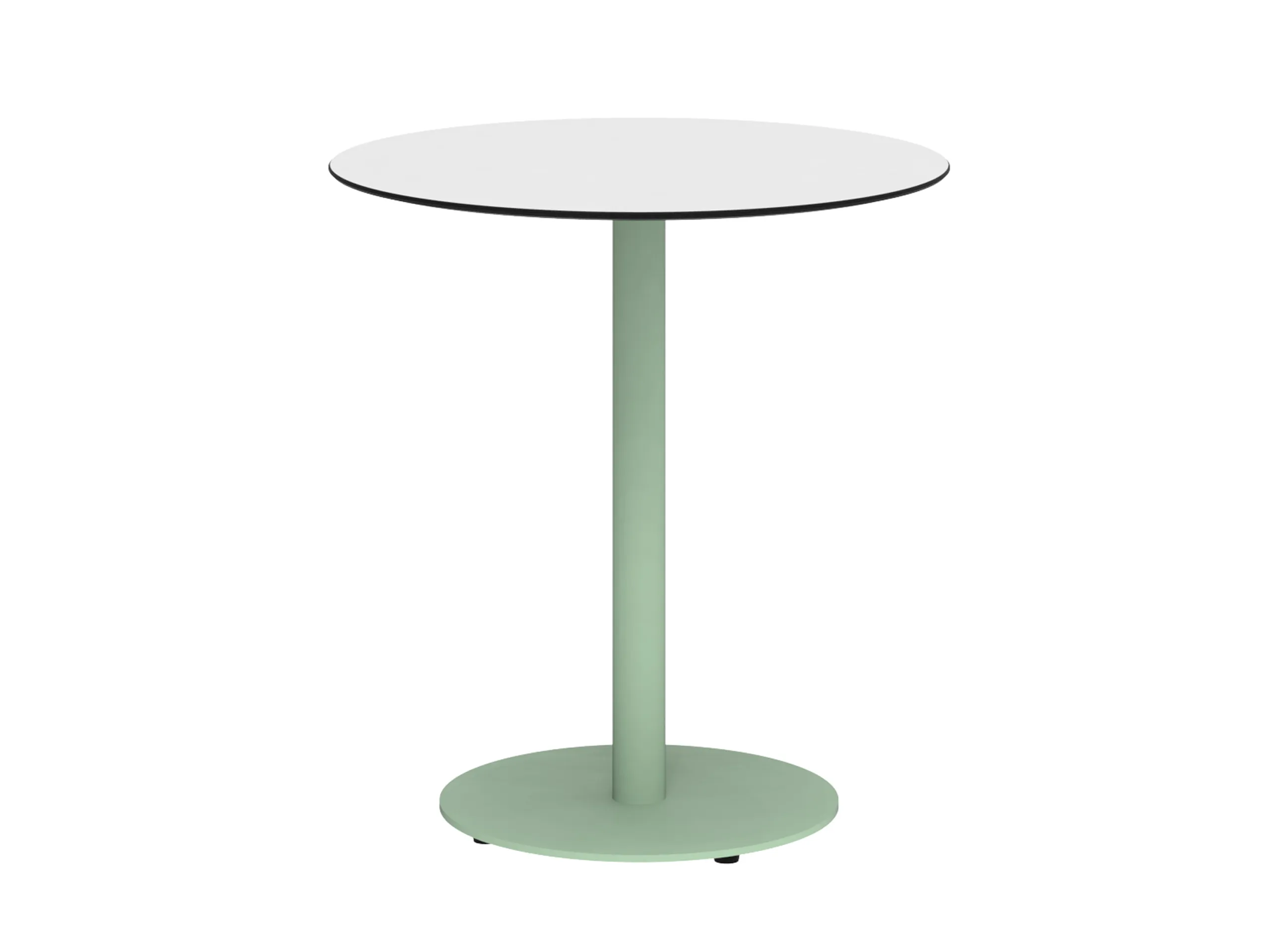 70 cm priemer, 76 cm výška, kompaktná doska