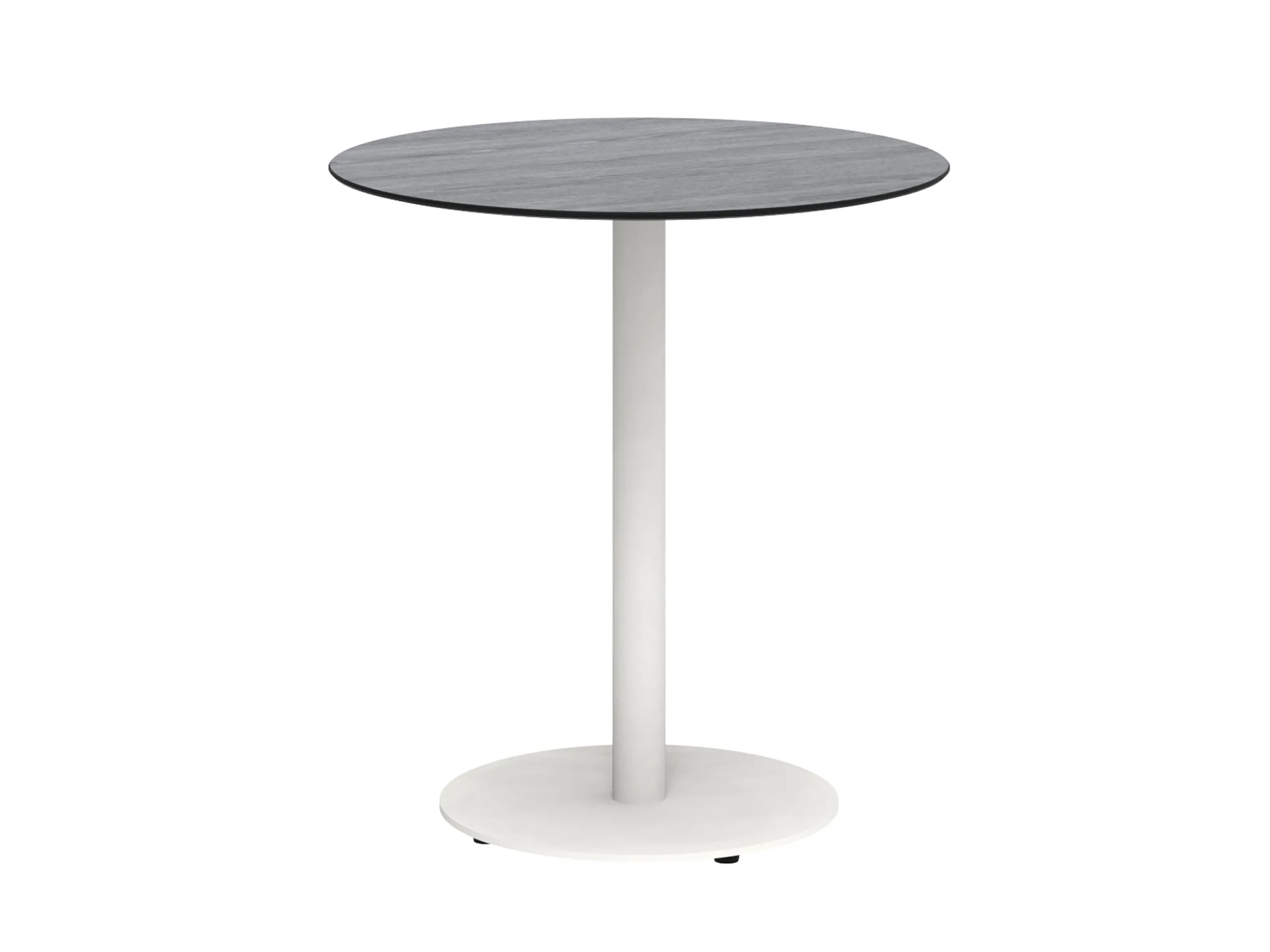 70 cm priemer, 76 cm výška, kompaktná doska