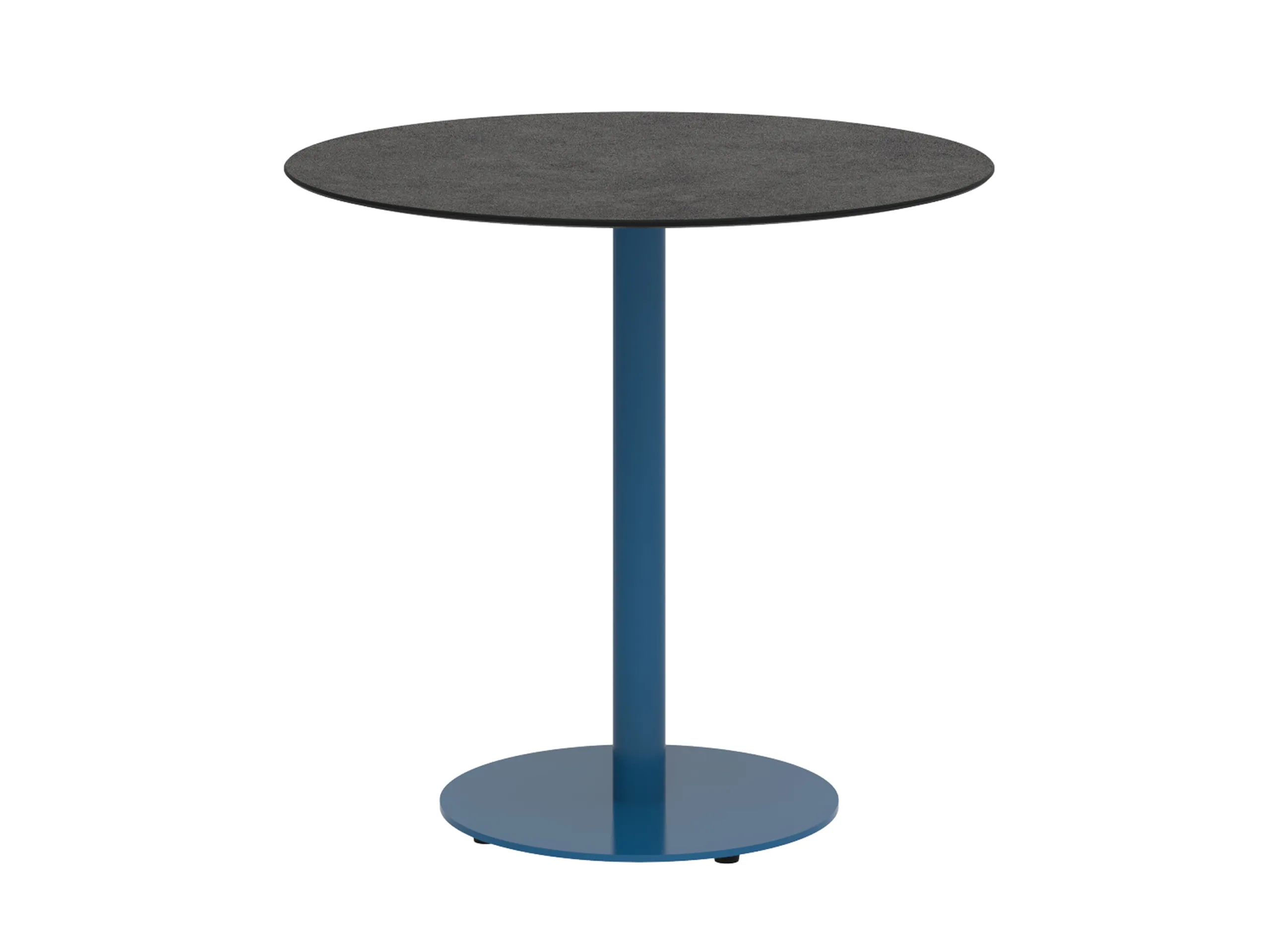 80 cm priemer, 76 cm výška, kompaktná doska