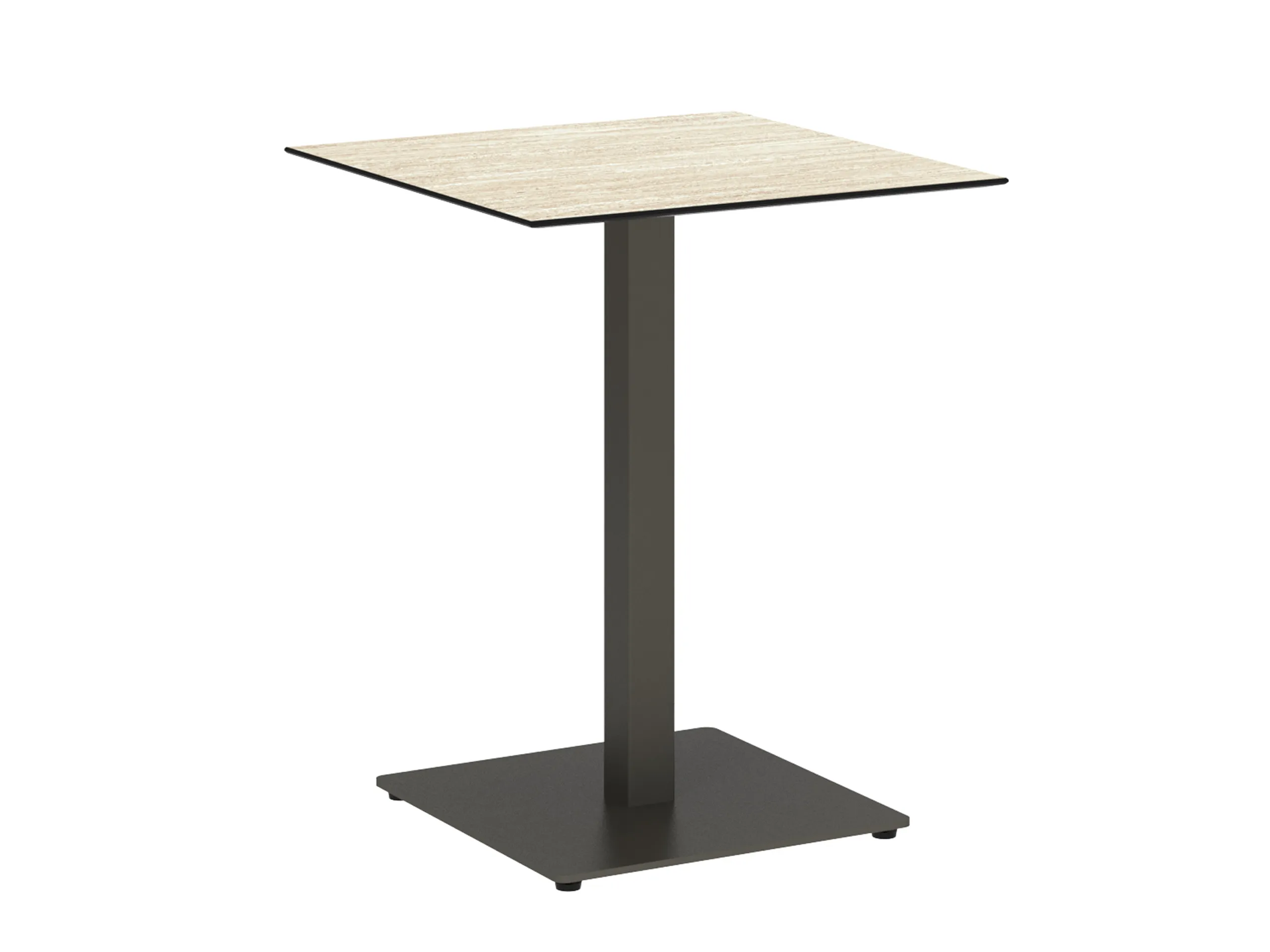 60x60 cm, 76 cm výška, kompaktná doska