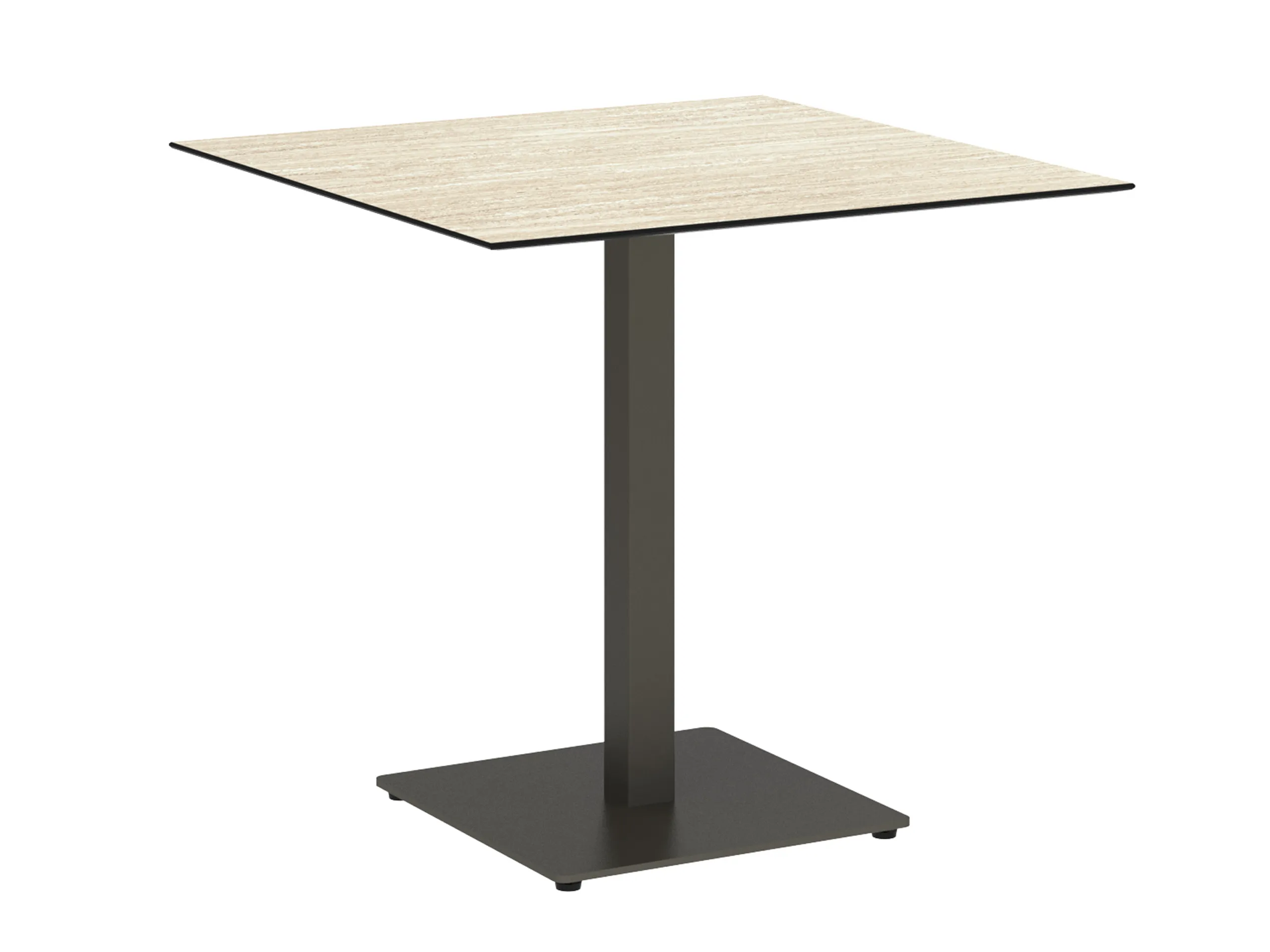 80x80 cm, 76 cm výška, kompaktná doska