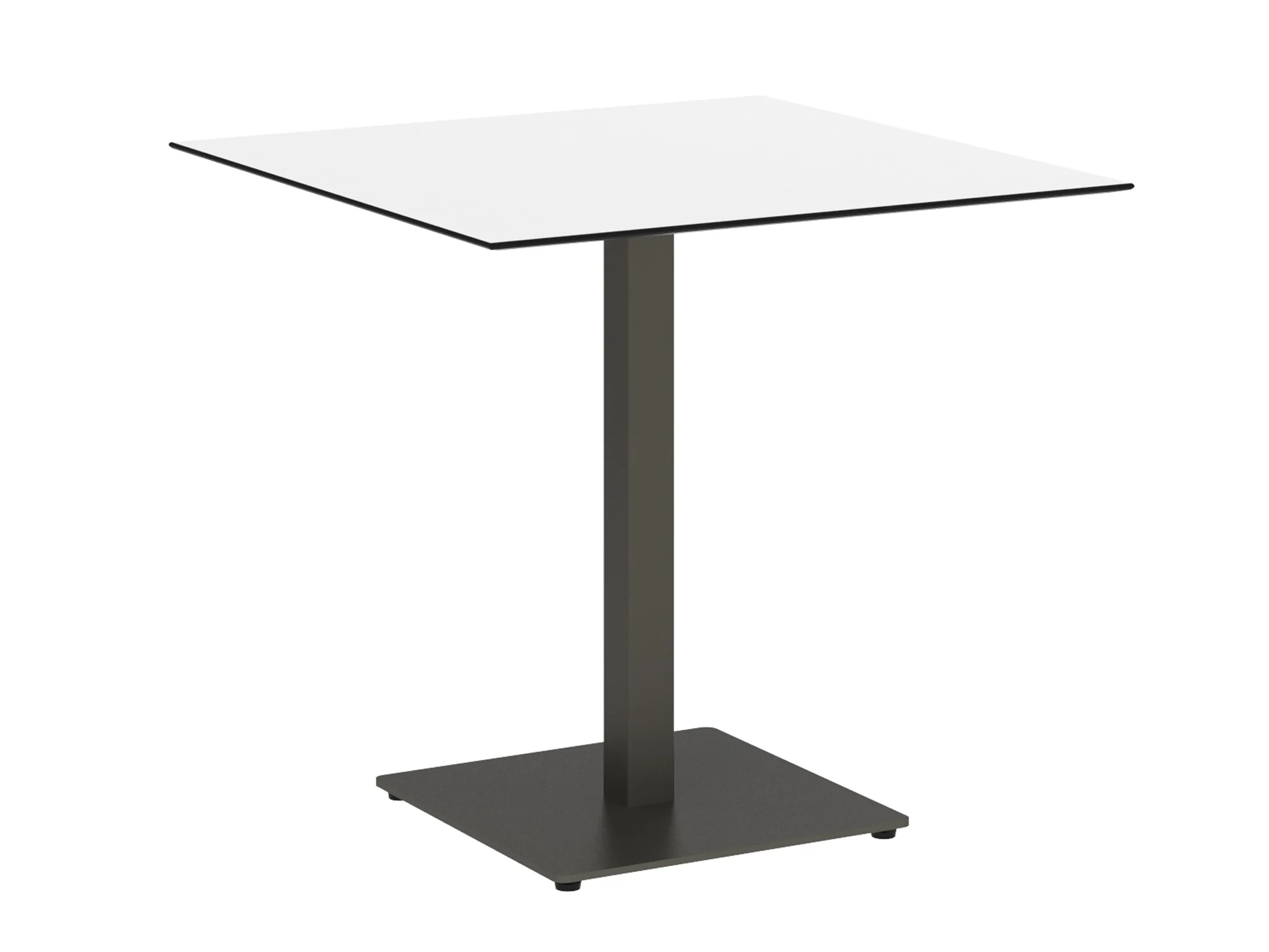 80x80 cm, 76 cm výška, kompaktná doska