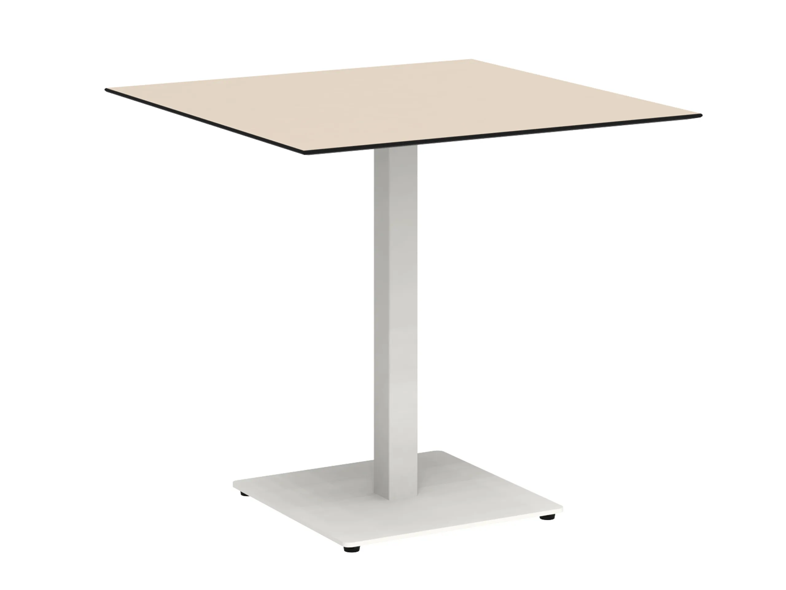 80x80 cm, 76 cm výška, kompaktná doska