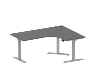 tvar-L, pravý, 180x140 cm, elektricky nastaviteľný