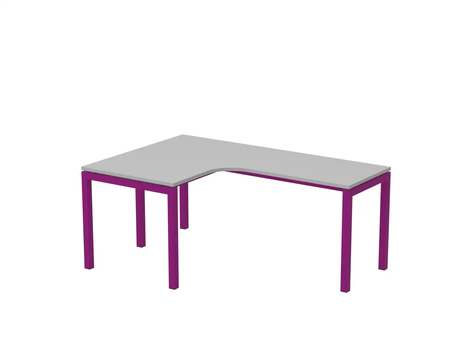 180x120 cm, E-kovové nohy, L-forma, ľavý