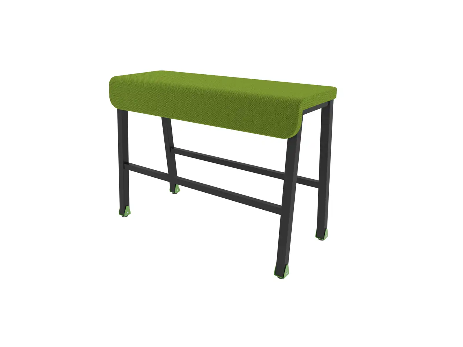 zahnutý očalúnený sedák