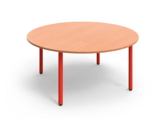 Rozprávkový stôl  kruh, kovová konštrukcia – 120 cm