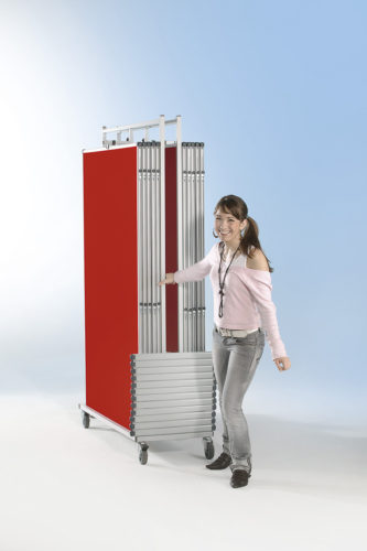 Prepravný vozík na 10 tabúľ