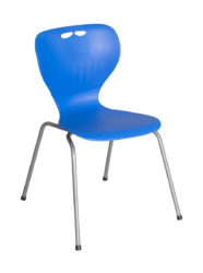 Flex stolička, Spider nohy, plastový sedák