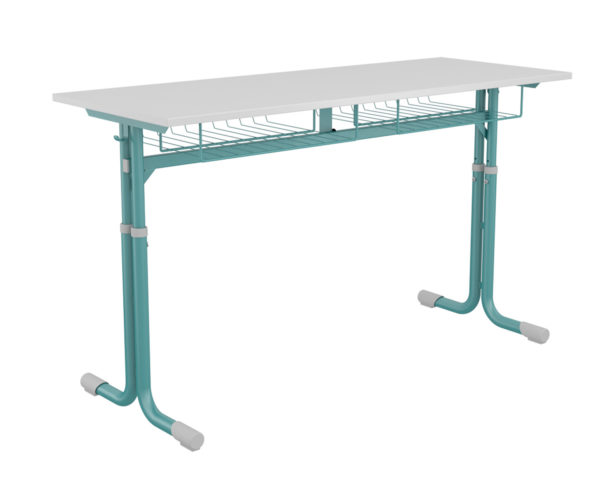 Nataša študentský stôl, dekoritová nezaoblená doska stola
