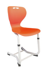 Flex Justy výškovo nastaviteľná stolička, plastový sedák