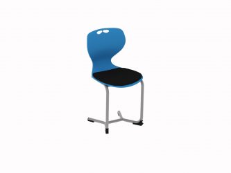 Flex D učiteľská stolička stolička, čalúnená