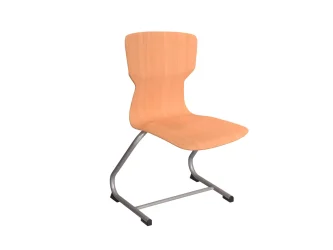 Stolička Soliwood s C nohami